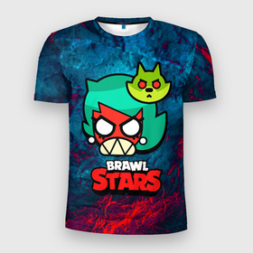 Мужская футболка 3D спортивная с принтом Злая Лола Brawl Stars в Тюмени, 100% полиэстер с улучшенными характеристиками | приталенный силуэт, круглая горловина, широкие плечи, сужается к линии бедра | brawl | brawl stars | brawlstars | lola | бравл | бравлстарс | лола | лоли | разрушитель
