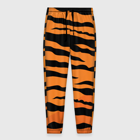 Мужские брюки 3D с принтом Шкура тигра вектор , 100% полиэстер | манжеты по низу, эластичный пояс регулируется шнурком, по бокам два кармана без застежек, внутренняя часть кармана из мелкой сетки | tiger | восточный тигр | год тигра | кошка | тигр | тигренок | хищник | шерсть тигра