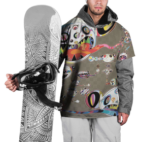 Накидка на куртку 3D с принтом Арт Монстров в Белгороде, 100% полиэстер |  | арт | монстры | художники | цвета