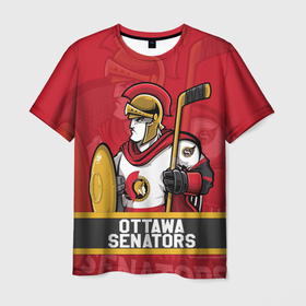 Мужская футболка 3D с принтом Оттава Сенаторз Ottawa Senators , 100% полиэфир | прямой крой, круглый вырез горловины, длина до линии бедер | hockey | nhl | ottawa | ottawa senators | senators | usa | нхл | оттава | оттава сенаторз | сенаторз | спорт | сша | хоккей | шайба