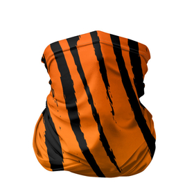 Бандана-труба 3D с принтом Шкура тигра (диагональ) в Белгороде, 100% полиэстер, ткань с особыми свойствами — Activecool | плотность 150‒180 г/м2; хорошо тянется, но сохраняет форму | tiger | восточный тигр | год тигра | кошка | тигр | тигренок | хищник | шерсть тигра
