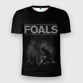 Мужская футболка 3D Slim с принтом Foals on live в Белгороде, 100% полиэстер с улучшенными характеристиками | приталенный силуэт, круглая горловина, широкие плечи, сужается к линии бедра | Тематика изображения на принте: alternative | foals | metall | music | rock | альтернатива | металл | музыка | рок | фолс