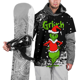 Накидка на куртку 3D с принтом Grinch На всех обиделся. в Санкт-Петербурге, 100% полиэстер |  | 2022 | grinch | happy new year | merry christmas | год тигра | гринч | зима близко | нг | новогодний | новый год | новый год 2022 | рождество | снег | снежинки