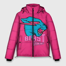 Мужская зимняя куртка 3D с принтом Mr Beast Gaming Full Print (Pink edition) в Курске, верх — 100% полиэстер; подкладка — 100% полиэстер; утеплитель — 100% полиэстер | длина ниже бедра, свободный силуэт Оверсайз. Есть воротник-стойка, отстегивающийся капюшон и ветрозащитная планка. 

Боковые карманы с листочкой на кнопках и внутренний карман на молнии. | gamer | games | gaming | mr beast | mrbeast | youtube | блогеры | игры | мистер бист | ютуберы
