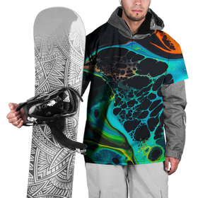 Накидка на куртку 3D с принтом Fashion Pattern 2028 в Кировске, 100% полиэстер |  | expression | fashion | paint | pattern | краска | мода | текстура | узор | экспрессия
