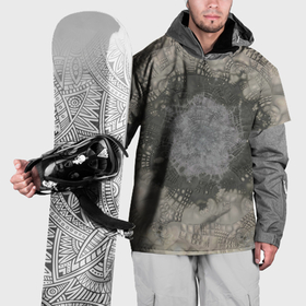 Накидка на куртку 3D с принтом Серый песок   коллекция Путешествие   Хуф и Ся в Екатеринбурге, 100% полиэстер |  | Тематика изображения на принте: 