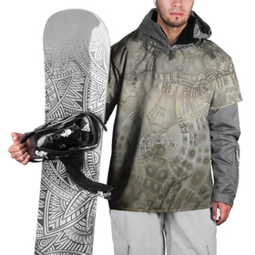 Накидка на куртку 3D с принтом Коллекция Journey Серый песок 126-1 2 в Санкт-Петербурге, 100% полиэстер |  | abstraction | calm | fractal | gray | pastel | sand | абстракция | на витрину | пастельный | песок | серый | спокойный | фрактал