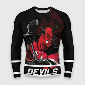 Мужской рашгард 3D с принтом Нью Джерси Девилз, New Jersey Devils в Кировске,  |  | devils | hockey | new jersey | new jersey devils | nhl | usa | девилз | нхл | ньюджерси | ньюджерси девилз | спорт | сша | хоккей | шайба