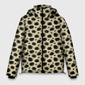 Мужская зимняя куртка 3D с принтом Шкура Леопарда (Leopard) в Новосибирске, верх — 100% полиэстер; подкладка — 100% полиэстер; утеплитель — 100% полиэстер | длина ниже бедра, свободный силуэт Оверсайз. Есть воротник-стойка, отстегивающийся капюшон и ветрозащитная планка. 

Боковые карманы с листочкой на кнопках и внутренний карман на молнии. | Тематика изображения на принте: jaguar | leopard | ocelot | predator | гепард | дикая кошка | животное | зверь | кот | леопард | леопардовые пятна | оцелот | хищная кошка | хищник | ягуар