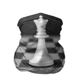 Бандана-труба 3D с принтом Шахматы Ферзь в Белгороде, 100% полиэстер, ткань с особыми свойствами — Activecool | плотность 150‒180 г/м2; хорошо тянется, но сохраняет форму | доска | игра | игровая | игры | королева | королевы | логика | логичные | настольная | настольные | спорт | спортивная | ферзь | шахматный | шахматы
