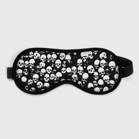 Маска для сна 3D с принтом Остатки от головы в Тюмени, внешний слой — 100% полиэфир, внутренний слой — 100% хлопок, между ними — поролон |  | Тематика изображения на принте: готика | череп | черепа | черепки | черно белый
