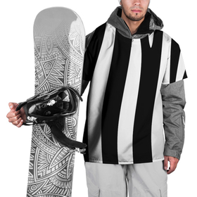 Накидка на куртку 3D с принтом ZeBRO в Кировске, 100% полиэстер |  | зебра | пестрый | полосатый | узор | черно белое