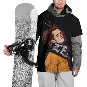 Накидка на куртку 3D с принтом Gone.Fludd on style в Петрозаводске, 100% полиэстер |  | Тематика изображения на принте: gone fludd | hip hop | rap | rep | гон фладд | гонфлад | исполнители | исполнитель | музыка | реп