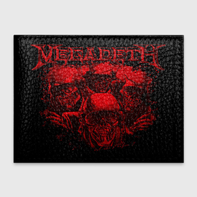 Обложка для студенческого билета с принтом Megadeth skeletons в Кировске, натуральная кожа | Размер: 11*8 см; Печать на всей внешней стороне | Тематика изображения на принте: alternative | megadeth | metall | music | rock | альтернатива | мегадез | металл | музыка | рок