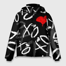 Мужская зимняя куртка 3D с принтом The Weeknd - XO в Петрозаводске, верх — 100% полиэстер; подкладка — 100% полиэстер; утеплитель — 100% полиэстер | длина ниже бедра, свободный силуэт Оверсайз. Есть воротник-стойка, отстегивающийся капюшон и ветрозащитная планка. 

Боковые карманы с листочкой на кнопках и внутренний карман на молнии. | Тематика изображения на принте: abel makkonen tesfaye | after hours | beauty behind the madness | kiss land | starboy | the weeknd | the weekеnd | xo | артист | музыка | уикнд