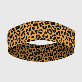 Повязка на голову 3D с принтом Леопард (Leopard) в Белгороде,  |  | jaguar | leopard | ocelot | predator | гепард | дикая кошка | животное | зверь | кот | леопард | леопардовые пятна | оцелот | хищная кошка | хищник | ягуар