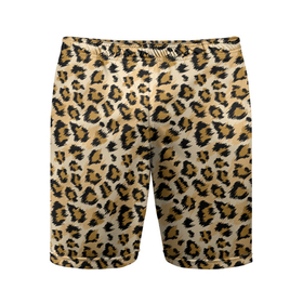 Мужские шорты спортивные с принтом Пятна Дикого Леопарда ,  |  | jaguar | leopard | ocelot | predator | гепард | дикая кошка | животное | зверь | кот | леопард | леопардовые пятна | оцелот | хищная кошка | хищник | ягуар
