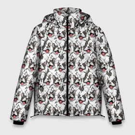 Мужская зимняя куртка 3D с принтом Собака Бостон Терьер в Белгороде, верх — 100% полиэстер; подкладка — 100% полиэстер; утеплитель — 100% полиэстер | длина ниже бедра, свободный силуэт Оверсайз. Есть воротник-стойка, отстегивающийся капюшон и ветрозащитная планка. 

Боковые карманы с листочкой на кнопках и внутренний карман на молнии. | animal | boston terrier | bull terrier | bulldog | dog | terrier | бостон терьер | бостонский терьер | бульдог | бультерьер | год собаки | друг человека | животное | зверь | ищейка | кинолог | кость | пёс | собака | собаковод