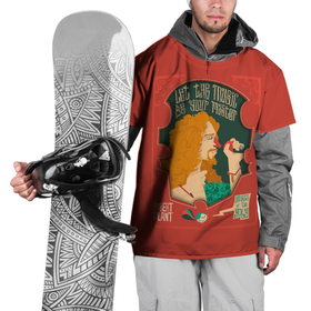 Накидка на куртку 3D с принтом Роберт Плант Арт в Тюмени, 100% полиэстер |  | alternative | led zeppelin | metall | music | rock | альтернатива | лед зеппелин | лэд зепелин | металл | музыка | рок