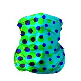 Бандана-труба 3D с принтом Цветная кислота , 100% полиэстер, ткань с особыми свойствами — Activecool | плотность 150‒180 г/м2; хорошо тянется, но сохраняет форму | абстракция | круги | радуга | цветной | яркий