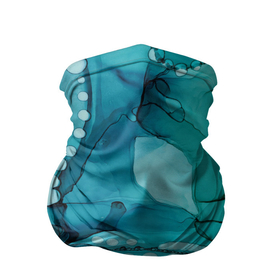 Бандана-труба 3D с принтом Глюки водолаза в Тюмени, 100% полиэстер, ткань с особыми свойствами — Activecool | плотность 150‒180 г/м2; хорошо тянется, но сохраняет форму | абстракция | камуфляж | пестрый | разводы | размытый | салатовый