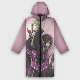 Дождевик унисекс 3D с принтом Code Geass,  Лелуш Ламперуж и C.C в городе Новоалтайск,  |  | c2 | cc | code | forest witch | grey witch | lelouch lamperouge | pizza girl | британский | гиас | код | лелуш | лелуш ламперуж | сиси