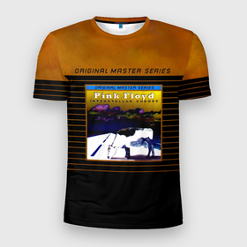Мужская футболка 3D спортивная с принтом Interstellar Encore - Pink Floyd в Екатеринбурге, 100% полиэстер с улучшенными характеристиками | приталенный силуэт, круглая горловина, широкие плечи, сужается к линии бедра | pink floyd | pinkfloyd | альбом | арт | артрок | дэвид гилмор | пинк флойд | пинкфлойд | прогрессивный | психоделический | ричард райт | роджер уотерс | рок группа | сид барретт | симфонический | спэйс | эйсид