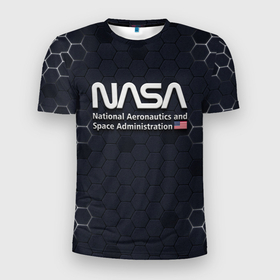 Мужская футболка 3D спортивная с принтом NASA 3D LOGO   НАСА 3D логотип в Санкт-Петербурге, 100% полиэстер с улучшенными характеристиками | приталенный силуэт, круглая горловина, широкие плечи, сужается к линии бедра | elon | mask | musk | nasa | space x | star | америка | астронавт | звезды | земля | илон | космонавт | космос | луна | марс | маск | наса | планета | ракета | флаг