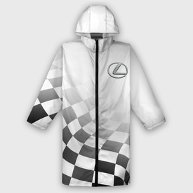 Дождевик унисекс 3D с принтом Lexus, Лексус спорт финишный флаг в Смоленске,  |  | auto | lexus | logo | symbol | авто | автомобиль | гонки | лексус | лого | логотип | логотипы | марка | машина | символ | символы