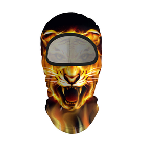 Балаклава 3D с принтом Тигр В Пламени , 100% полиэстер, ткань с особыми свойствами — Activecool | плотность 150–180 г/м2; хорошо тянется, но при этом сохраняет форму. Закрывает шею, вокруг отверстия для глаз кайма. Единый размер | зверь | огненный тигр | огонь | пламя | рисунок | тигр | хищник