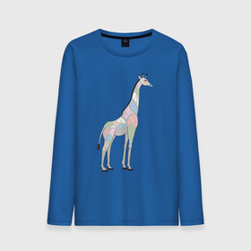 Мужской лонгслив хлопок с принтом Волшебный жираф в Екатеринбурге, 100% хлопок |  | автралия | африка | волшебство | животное | жираф | зверь | мило | милота | мозаика | редкое животное | сказка | цвета | чудо | экзотика
