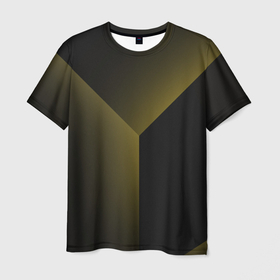 Мужская футболка 3D с принтом Градиентные полосы в Петрозаводске, 100% полиэфир | прямой крой, круглый вырез горловины, длина до линии бедер | геометрия | градиент | градиентные линии | линии | минимализм