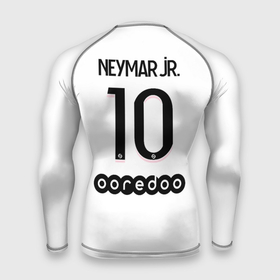 Мужской рашгард 3D с принтом Neymar 10 PSG Pink Theme в Петрозаводске,  |  | Тематика изображения на принте: neymar | neymar jr | psg | аргентина | лео месси | лига 1 | лига чемпионов | месси | пари сен жермен | париж | псж | франция | французский футбол | футбол