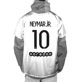 Накидка на куртку 3D с принтом Neymar 10 PSG Pink Theme в Петрозаводске, 100% полиэстер |  | neymar | neymar jr | psg | аргентина | лео месси | лига 1 | лига чемпионов | месси | пари сен жермен | париж | псж | франция | французский футбол | футбол