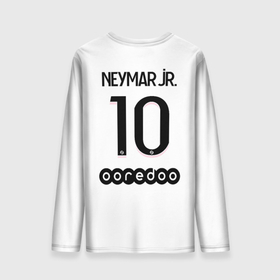 Мужской лонгслив 3D с принтом Neymar 10 PSG Pink Theme , 100% полиэстер | длинные рукава, круглый вырез горловины, полуприлегающий силуэт | neymar | neymar jr | psg | аргентина | лео месси | лига 1 | лига чемпионов | месси | пари сен жермен | париж | псж | франция | французский футбол | футбол
