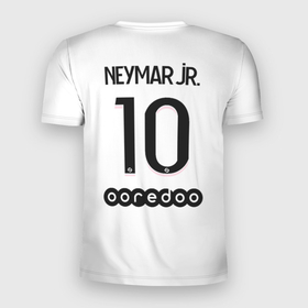 Мужская футболка 3D Slim с принтом Neymar 10 PSG Pink Theme , 100% полиэстер с улучшенными характеристиками | приталенный силуэт, круглая горловина, широкие плечи, сужается к линии бедра | neymar | neymar jr | psg | аргентина | лео месси | лига 1 | лига чемпионов | месси | пари сен жермен | париж | псж | франция | французский футбол | футбол