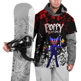 Накидка на куртку 3D с принтом Poppy Playtime длинный Монстр. в Кировске, 100% полиэстер |  | poppy playtime | игра | кукла | монстр | плэйтайм | поппи плейтайм | хагги вагги | хоррор