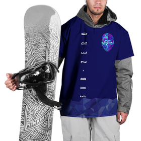 Накидка на куртку 3D с принтом Саб-Зиро. в Курске, 100% полиэстер |  | game | mortal kombat | комбат | мортал | мортал комбат | саб зиро