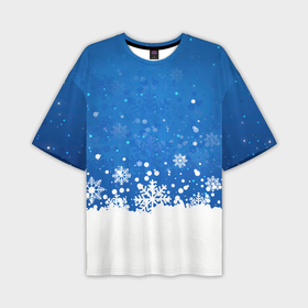 Мужская футболка OVERSIZE 3D с принтом [Снежинки]   С Новым Годом в Петрозаводске,  |  | 2022 | happy new year | merry christmas | год тигра | зима близко | нг | новогодний | новогодний тигр | новый год | новый год 2022 | рождество | символ 2022 года | снег | снежинки