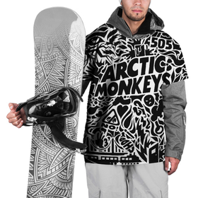 Накидка на куртку 3D с принтом Arctic monkeys Pattern в Белгороде, 100% полиэстер |  | alternative | arctic monkeys | metall | music | rock | альтернатива | арктик монкейс | арктические обезьяны | металл | музыка | рок