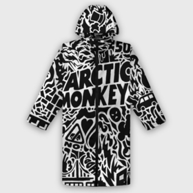 Дождевик унисекс 3D с принтом Arctic monkeys Pattern в городе Новоалтайск,  |  | alternative | arctic monkeys | metall | music | rock | альтернатива | арктик монкейс | арктические обезьяны | металл | музыка | рок