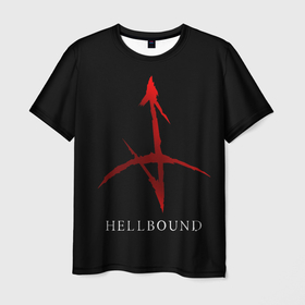 Мужская футболка 3D с принтом Зов ада стрела Hellbound , 100% полиэфир | прямой крой, круглый вырез горловины, длина до линии бедер | arrow | hellbound | зов ада | нетфликс | стрела