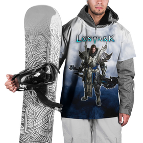 Накидка на куртку 3D с принтом Lost Ark Воин Берсерк в Белгороде, 100% полиэстер |  | berserk | lost ark | warrior | берсерк | воин | воин берсерк | лост арк