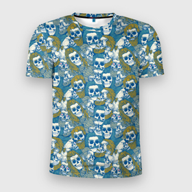 Мужская футболка 3D спортивная с принтом Хипстеры (мертвецы) в Новосибирске, 100% полиэстер с улучшенными характеристиками | приталенный силуэт, круглая горловина, широкие плечи, сужается к линии бедра | fashion | hippie | hipster | nippster | pacific | pacifist | postmodernism | subculture | swag | urban style | vintage | битник | винтаж | джаз | клетчатая рубашка | мода | нипстер | пацифик | пацифист | растаман | скелет | смер | стиляга | субку
