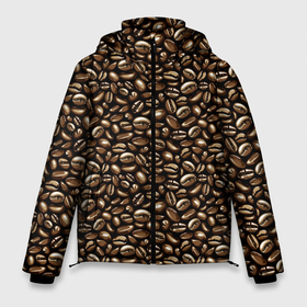 Мужская зимняя куртка 3D с принтом Кофе (Coffee) в Курске, верх — 100% полиэстер; подкладка — 100% полиэстер; утеплитель — 100% полиэстер | длина ниже бедра, свободный силуэт Оверсайз. Есть воротник-стойка, отстегивающийся капюшон и ветрозащитная планка. 

Боковые карманы с листочкой на кнопках и внутренний карман на молнии. | americano | chocolate | coffee | espresso | latte | moccacino | mocha | nescafe | tea | американо | арабика | бариста | бармен | капучино | кофе | кофевар | кофейные зерна | кофейня | кружка кофе | латте | макиато | моккачино | мокко |