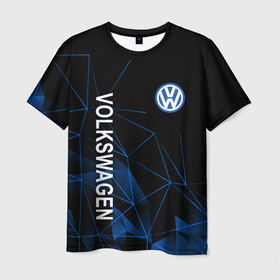 Мужская футболка 3D с принтом Volkswagen, Фольксваген Геометрия в Белгороде, 100% полиэфир | прямой крой, круглый вырез горловины, длина до линии бедер | auto | sport | volkswagen | авто | автомобили | автомобиль | автомобильные | бренд | внедорожники | вольцваген | легковые | марка | спорт | фольксваген | фольц | фольцваген