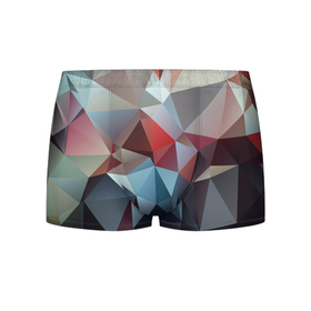 Мужские трусы 3D с принтом ABSTRACT TEXTURE в городе Новоалтайск, 50% хлопок, 50% полиэстер | классическая посадка, на поясе мягкая тканевая резинка | abstract | abstraction | geometry | pattern | texture | абстракция | геометрия | текстура
