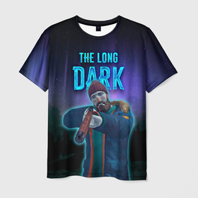 Мужская футболка 3D с принтом The Long Dark Will Mackenzie в Курске, 100% полиэфир | прямой крой, круглый вырез горловины, длина до линии бедер | long dark | the long dark | will mackenzie | длинная тьма | долгая тьма | игра long dark | уилл маккензи