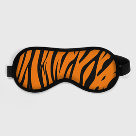 Маска для сна 3D с принтом Текстура тигра/tiger , внешний слой — 100% полиэфир, внутренний слой — 100% хлопок, между ними — поролон |  | tiger | кошка | оранжевый черный | символ 22 года | текстура | тигр