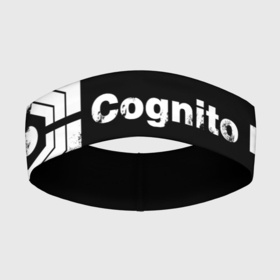 Повязка на голову 3D с принтом Logo Cognito Inc в Санкт-Петербурге,  |  | Тематика изображения на принте: знак | корпорация | логотип | надпись | название